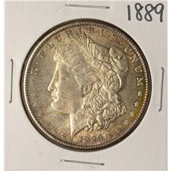 1889 $1 Morgan Silver Dollar Coin Nice Toning