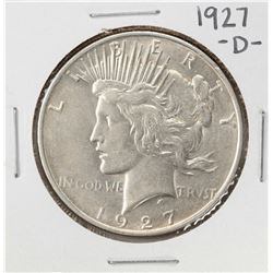 1927-D $1 Peace Silver Dollar Coin