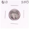 Image 1 : 2003 $10 Platinum American Eagle Coin
