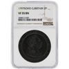 Image 1 : 1797SOHO Great Britain 2 Pence Coin NGC VF35 BN