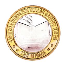 .999 Silver The Mirage Las Vegas, Nevada $10 Casino Limited Edition Gaming Token