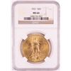 Image 1 : 1927 $20 St. Gaudens Double Eagle Gold Coin NGC MS64