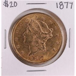 1877 $20 Liberty Head Double Eagle Gold Coin