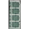 Image 2 : Uncut Sheet of (4) State of Louisiana Baby Bond Obsolete Notes