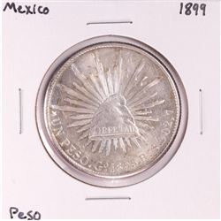 1899 Mexico Un Peso Silver Coin