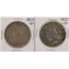 Image 1 : Lot of (2) 1927-D $1 Peace Silver Dollar Coins