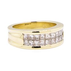 14KT Yellow Gold 1.30 ctw Diamond Ring