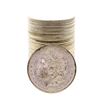 Image 1 : Roll of (20) Brilliant Uncirculated 1881-S $1 Morgan Silver Dollar Coins Nice Toning