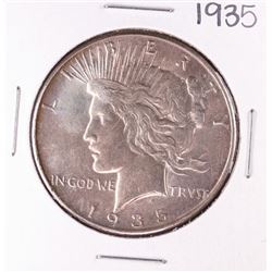 1935 $1 Peace Silver Dollar Coin