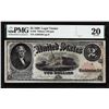 Image 1 : 1880 $2 Legal Tender Note Fr.56 PMG Very Fine 20