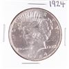 Image 1 : 1924 $1 Peace Silver Dollar Coin