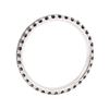 Image 2 : 14KT White Gold 1.00 ctw Black Diamond Eternity Ring