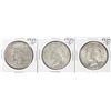 Image 1 : Lot of (3) 1925-S $1 Peace Silver Dollar Coins
