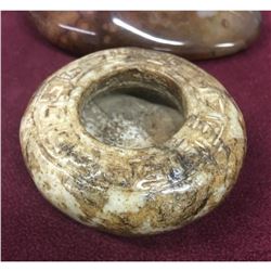 Early Hand Carved Asian Brush Pot