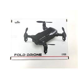 Black Fold Drone With HD Camera & Wifi Connectability