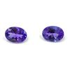 Image 1 : Lot Of 2 Oval Cut Tanzanite Gemstone 1.24 Carat Total Weight