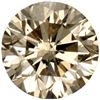 Image 1 : African Light Champagne Natural Fine Diamond -Round Cut - SI3-I1