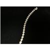 Image 3 : Exquisite 18K White Gold Woman's Bracelet With 3.4ct Inset Diamonds