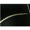 Image 4 : Exquisite 18K White Gold Woman's Bracelet With 3.4ct Inset Diamonds