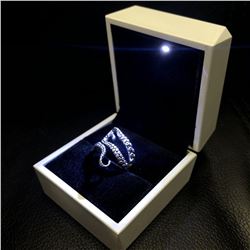 Ladies 925 Sterling Silver Octopus Ring