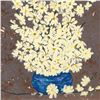 Image 2 : Hari Hockey, "Field Daisies" Limited Edition Embossed Lithograph, Numbered and Hand Signed.