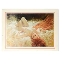 Bruno Di Maio, "Summer Gold" Limited Edition Lithograph, Numbered 22/250 and Hand Signed with Letter