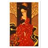 Image 1 : Legendary Russian Artist Sergey Smirnov (1953-2006). "Geisha In Red" Limited Edition Mixed Media on 