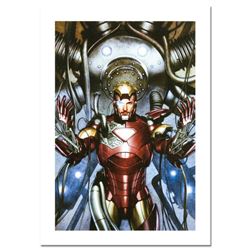 Marvel Comics, "Iron Man: Director of S.H.I.E.L.D. #31" Numbered Limited Edition Canvas by Adi Grano