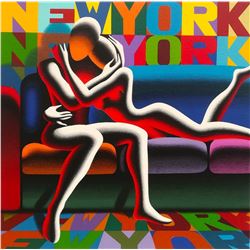 Mark Kostabi "THE WAY WE ARE" Original Serigraph