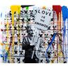 Image 3 : Mr. Brainwash (Born 1966)- Original Mixed Media on Paper "Einstein no. 1, 2015"