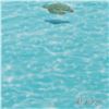 Image 3 : Dan Mackin, "Smooth Water" Framed Original Oil Painting on Canvas Hand Signed with Letter of Authent