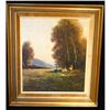 Image 1 : Student of Otto Strutzel, German Impressionist Landscape Oil Painting