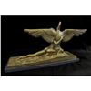 Image 2 : Signed Art Deco-style Greek Mythological Leda & Swan Bronze Sculpture
