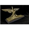 Image 4 : Signed Art Deco-style Greek Mythological Leda & Swan Bronze Sculpture