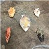 Image 5 : Group of Native American Indian Arrowheads, Points, Artifacts