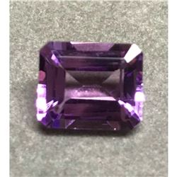 5.78ct Natural Brazilian Amethyst Gemstone