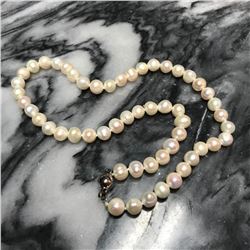 7-8mm Cultured Pearls 18" Necklace