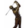 Image 2 : Bronze Male Golfer Sculpture, Golfing Trophy