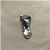 Image 2 : Modern Abstract Silver Plated Face Brooch Pin