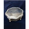 Image 2 : Silver-plated Lion Crest Jewel Trinket Box