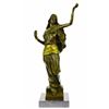 Image 1 : Orientalist Style Gilt Bronze Sculpture, Dancer