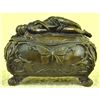 Image 1 : Art Nouveau Bronze Jewel Trinket Box