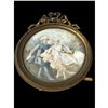 Image 1 : 18th Century Miniature Porcelain Painting, Children & Goat