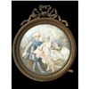 Image 2 : 18th Century Miniature Porcelain Painting, Children & Goat