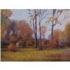 Image 8 : Early 20thc Signed Oil Painting, "Autumn" Bartholomew Sporer