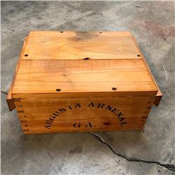 Large Reproduction Augusta Arsenal Civil War Ammo Box