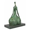 Image 2 : Tribute To Botero, Modern Bronze Female Figure Sculpture