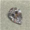 Image 1 : 15ct Pear Cut BiancoÂ® Lab Created Diamond