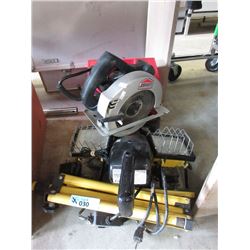 Circular Saw, Work Light, Vacuum & Tool Box