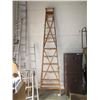 Image 1 : 12 Foot Wooden Step Ladder